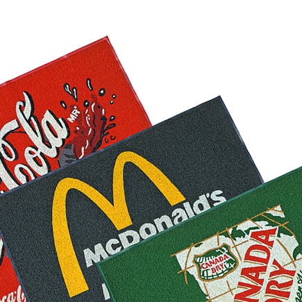 tapetes con logotipo para restaurantes
